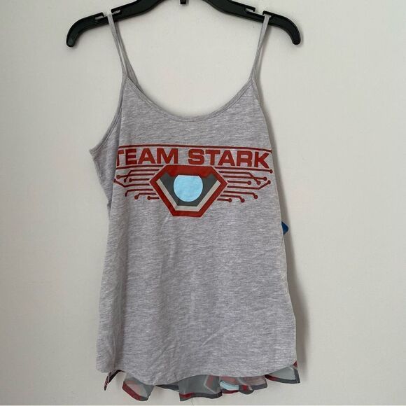 Captain America Civil War Women’s Gray Tank Top Team Stark size XS - Picture 1 of 3